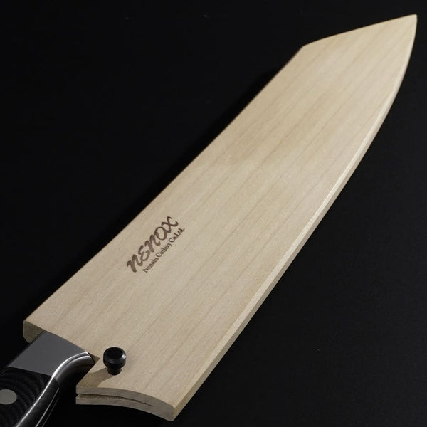 Magnolia saya for NENOX Kiritsuke Gyuto