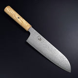 Show Damascus Santoku